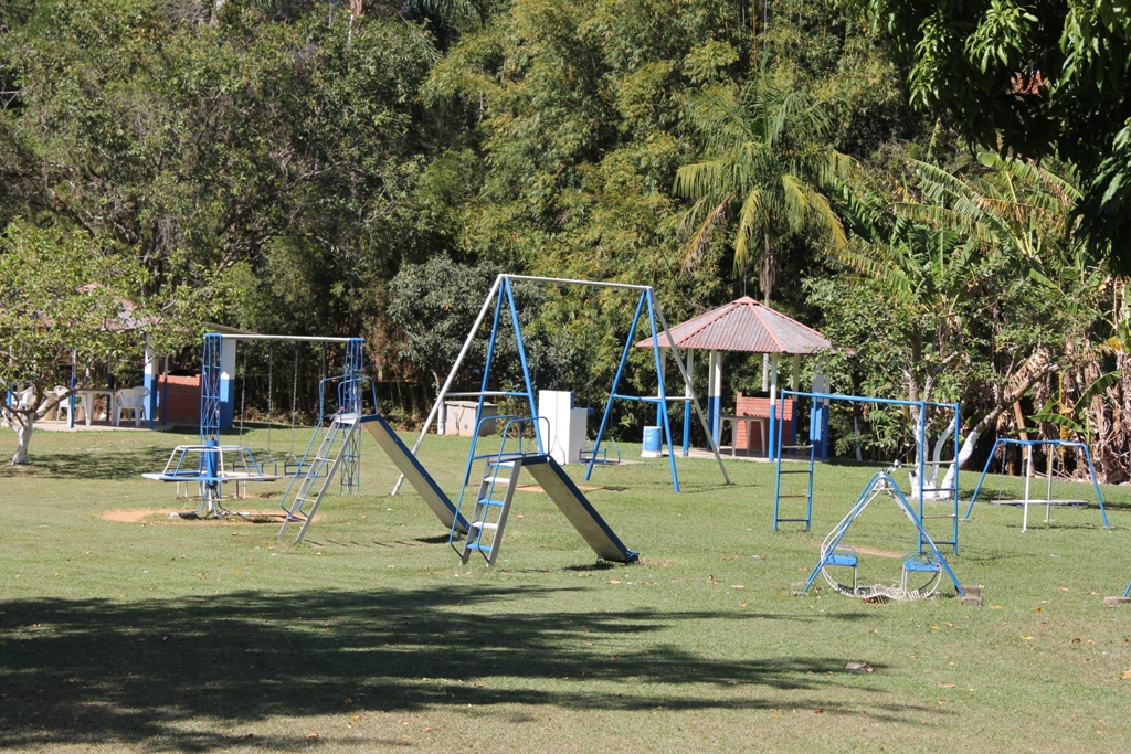 Vista geral do Clube de Campo do SindMetal Cruzeiro/SP no Passa Vinte